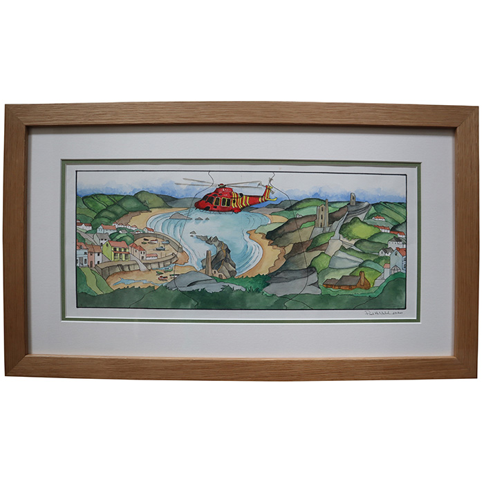 Cornwall Air Ambulance - Plaque